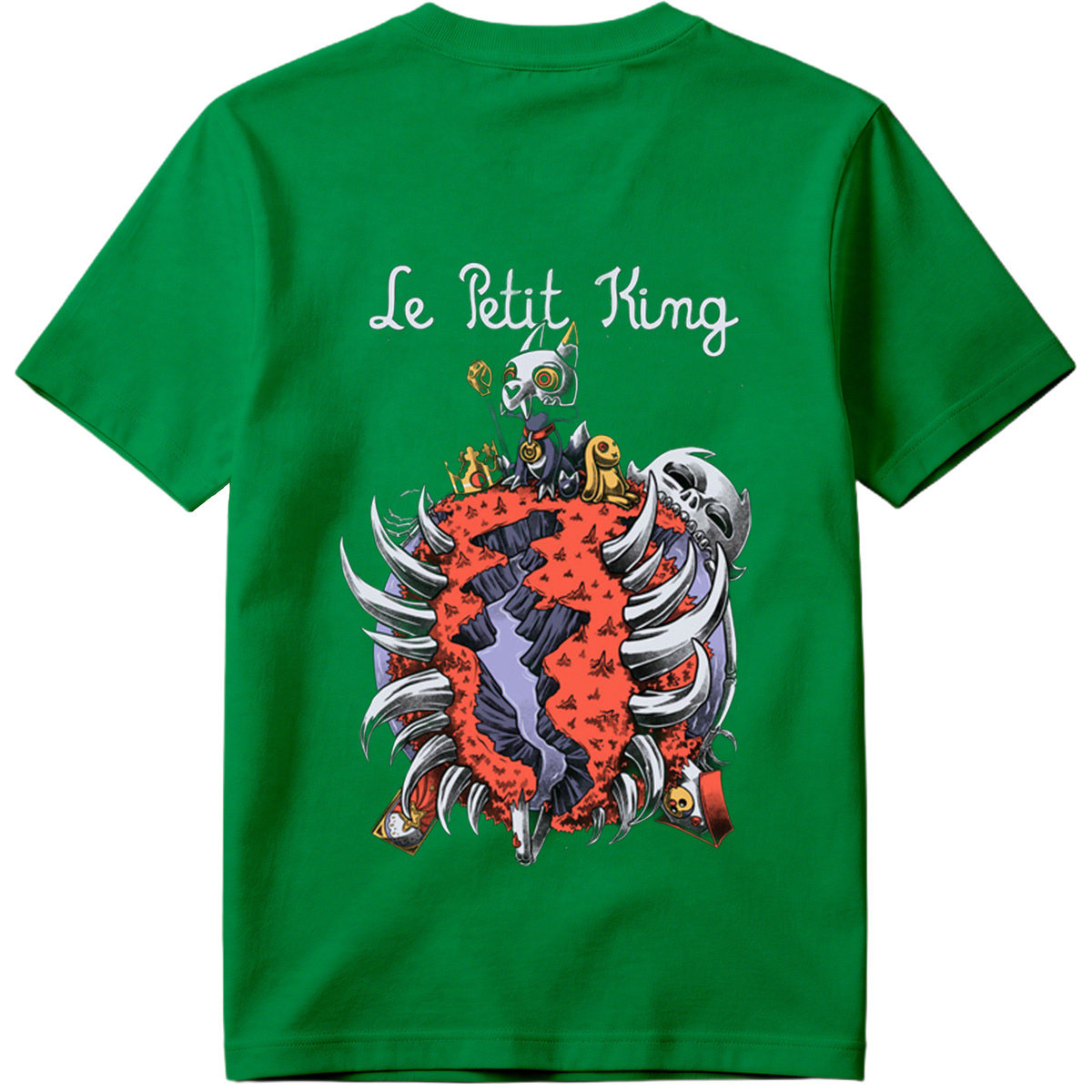 Le Petit King: The Skeletal Cat King and His Kingdom - Tee