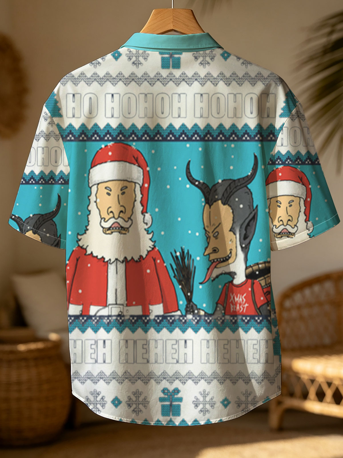 Santa and the Xmas Beast: Ho Ho Ho, Heh Heh Heh -  Shirt