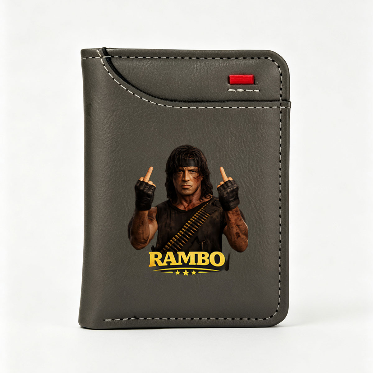 Rambo: John Rambo, Action Hero, Military Icon - Vertical Style Wallet