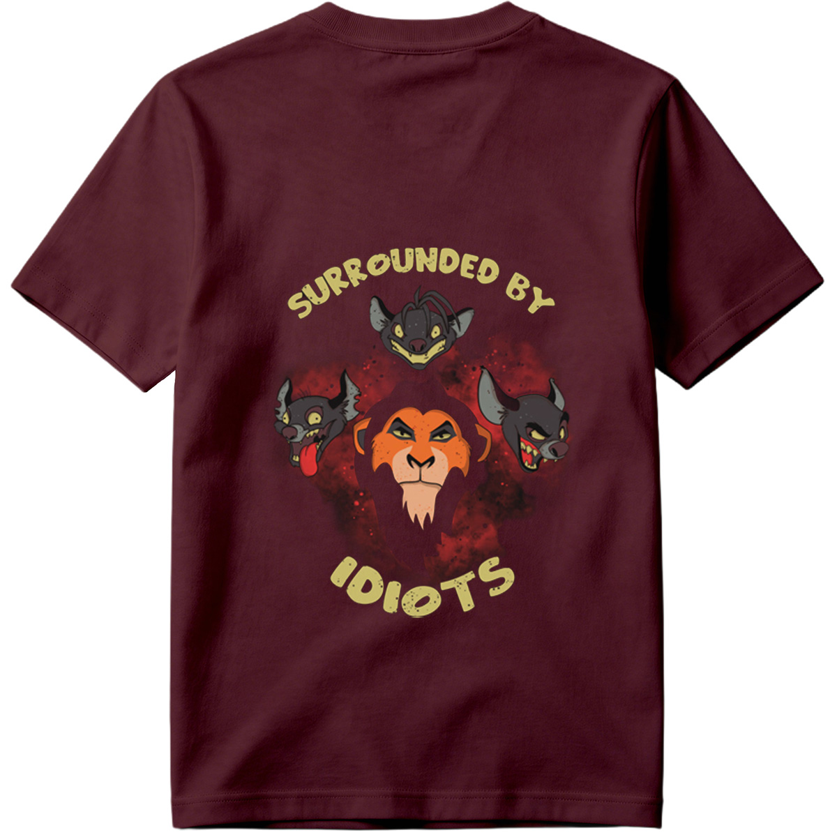 The Lion King: Scar Surrounded by Hyenas - Tee