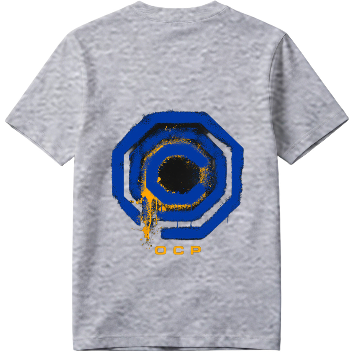 OCP Logo with Blue and Yellow Design - Tee