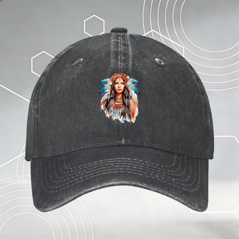 New Baseball Cap with Cute Guinea Pig in Pink Car Print 
