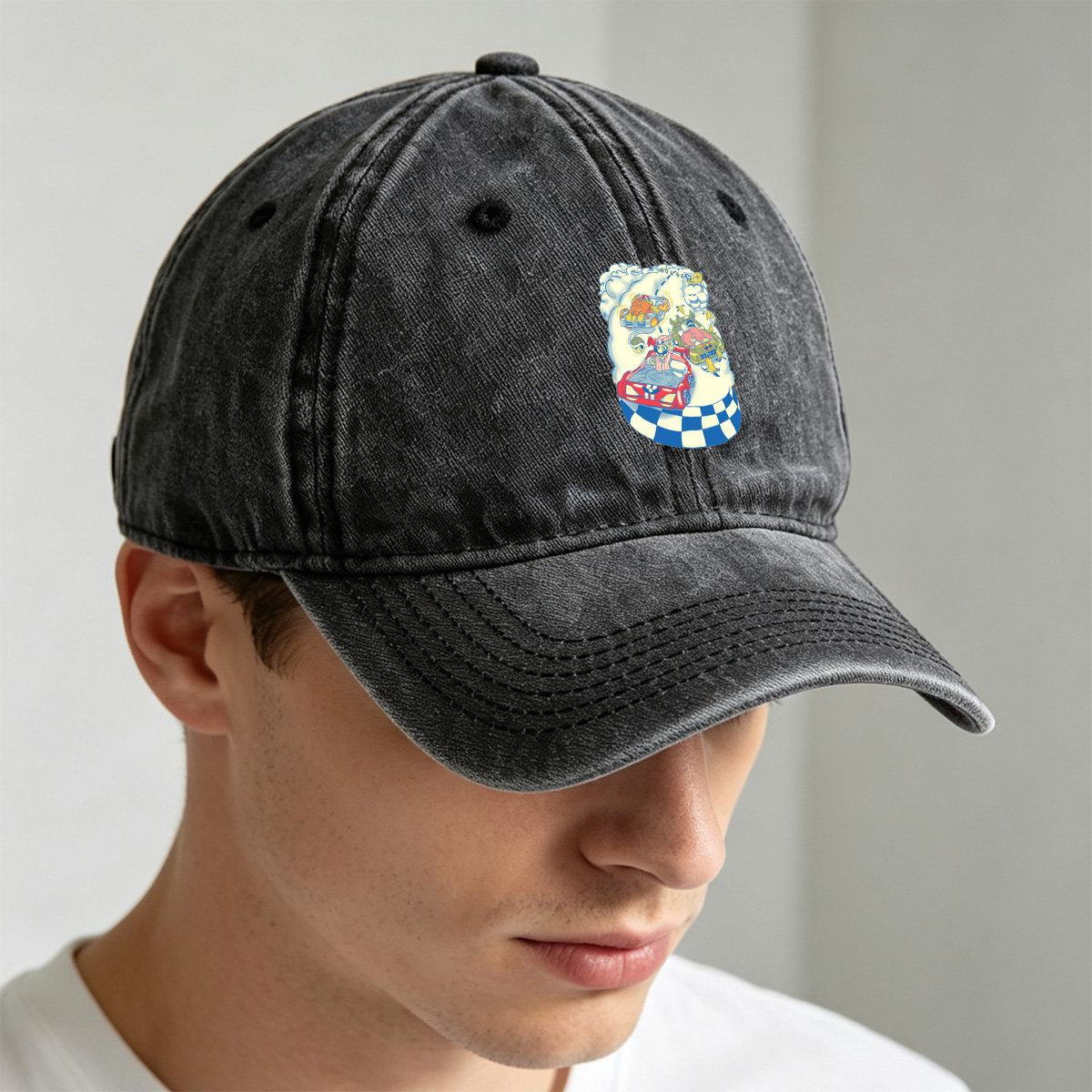 Sonic the Hedgehog Racing Adventure - Washed Denim - Baseball Cap