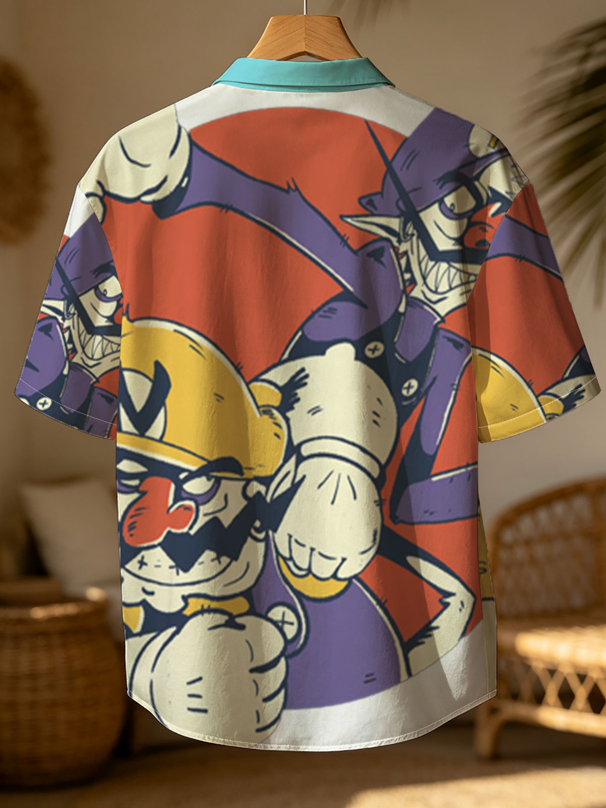 Wario and Waluigi in Action Pose -  Shirt