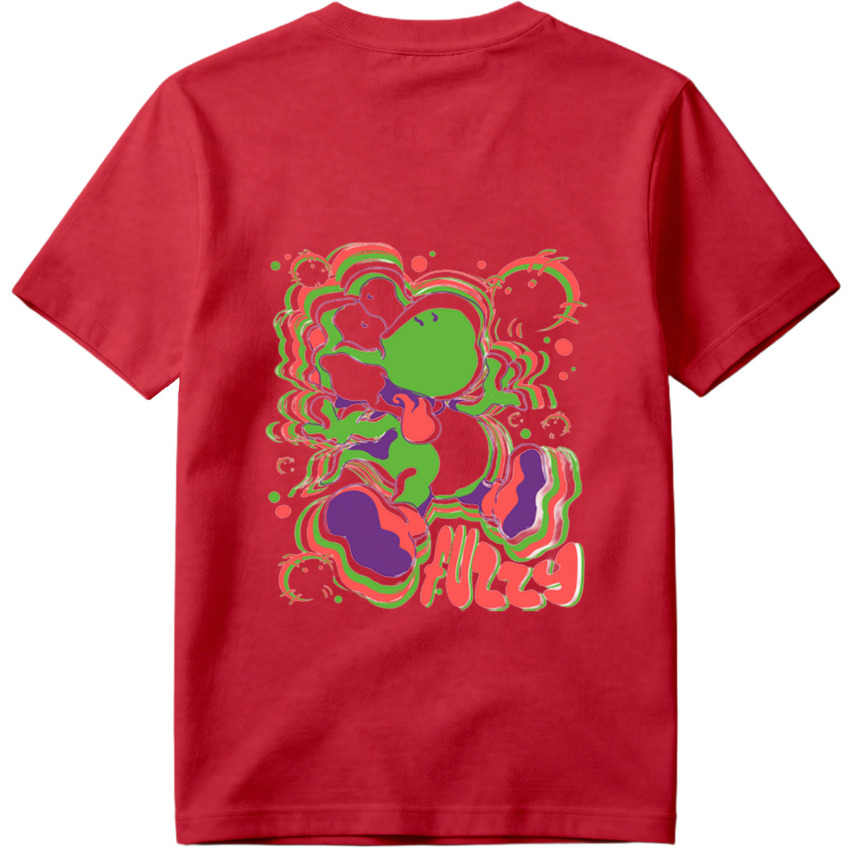 Yoshi Fuzzy Art Design - Tee