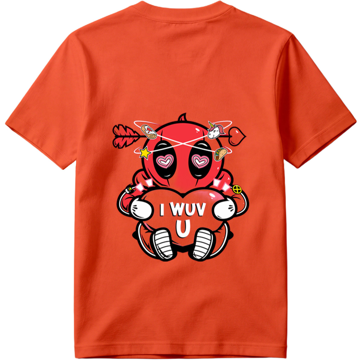 Deadpool I Wuv U - Tee