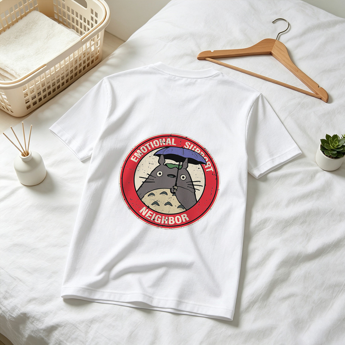 Totoro Emotional Support Neighbor - Tee