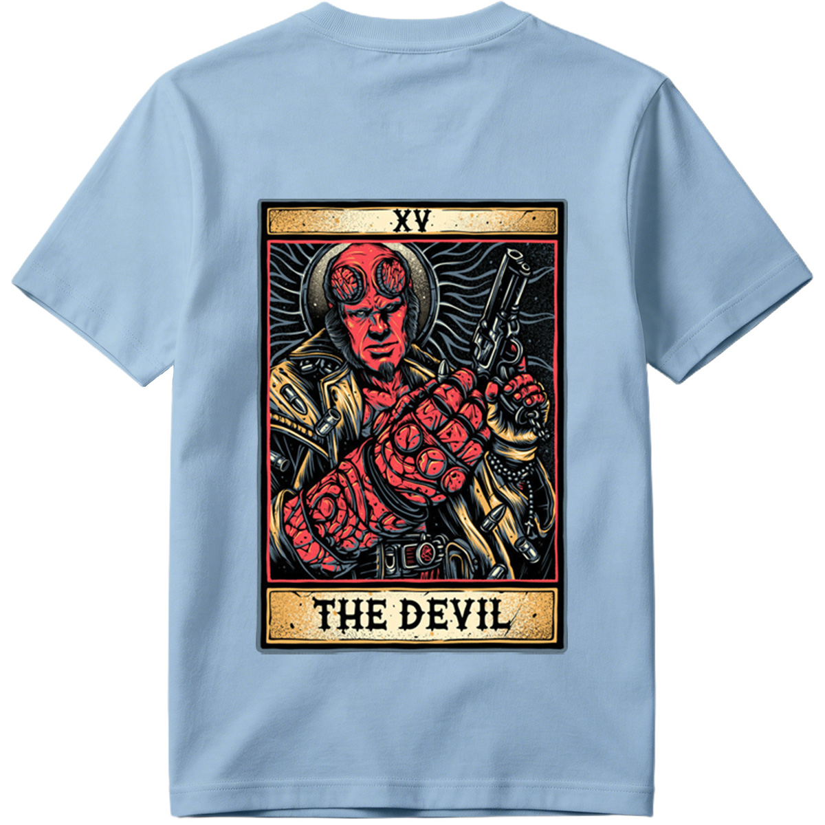 Deadpool as The Devil Tarot Card - Tee