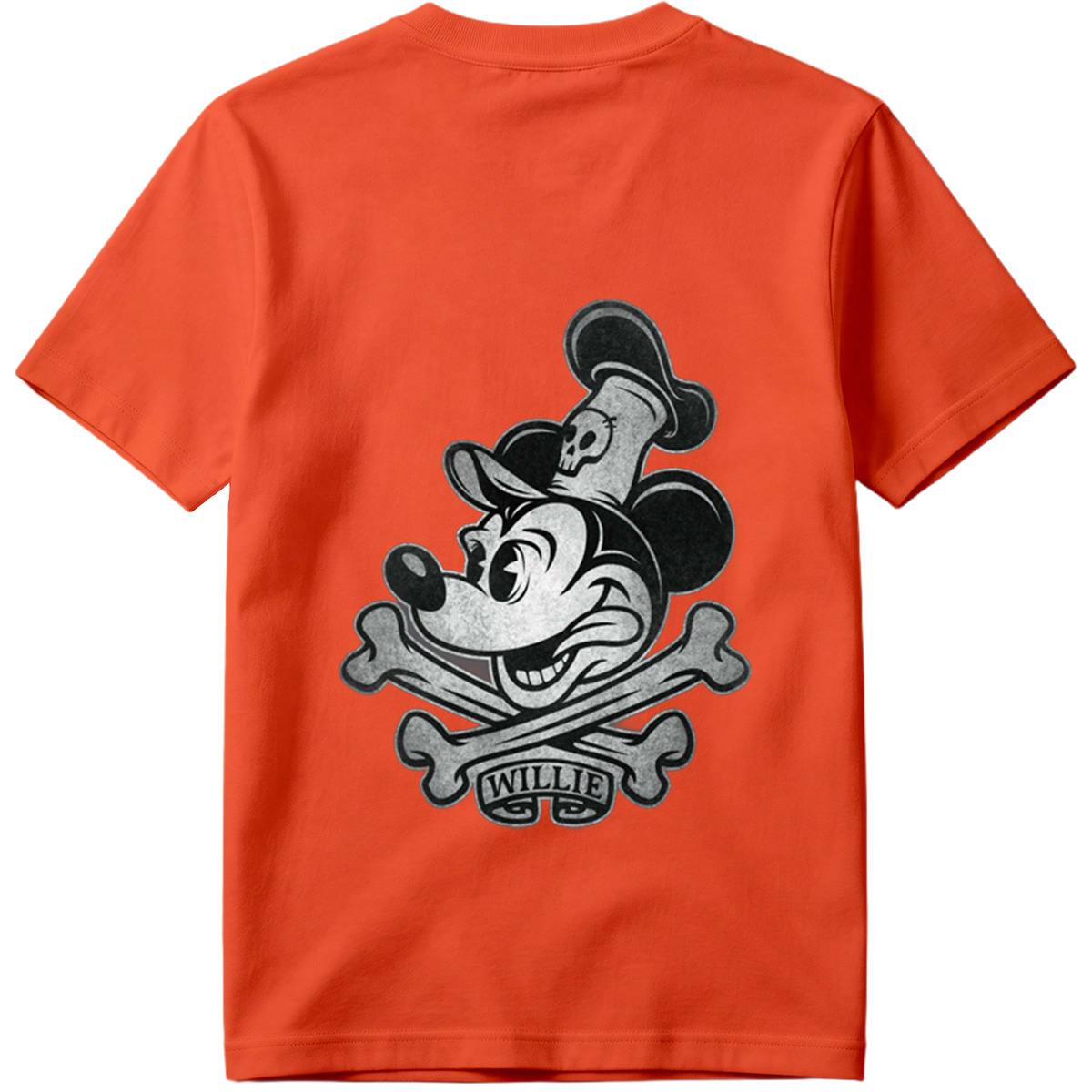 Mickey Mouse Pirate Skull and Crossbones Design - Tee