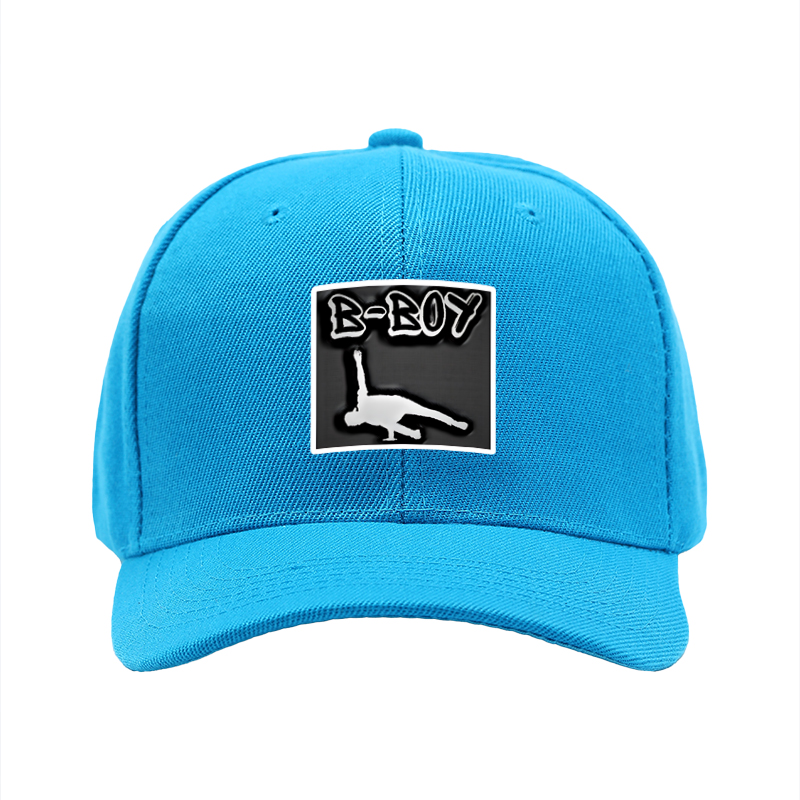 1pc New Baseball Cap B-BOY Print Graphic Hat Unisex Adjustable Size for Street Dance Hip Hop Outdoor Activities Adults and Teens Fashion Accessory