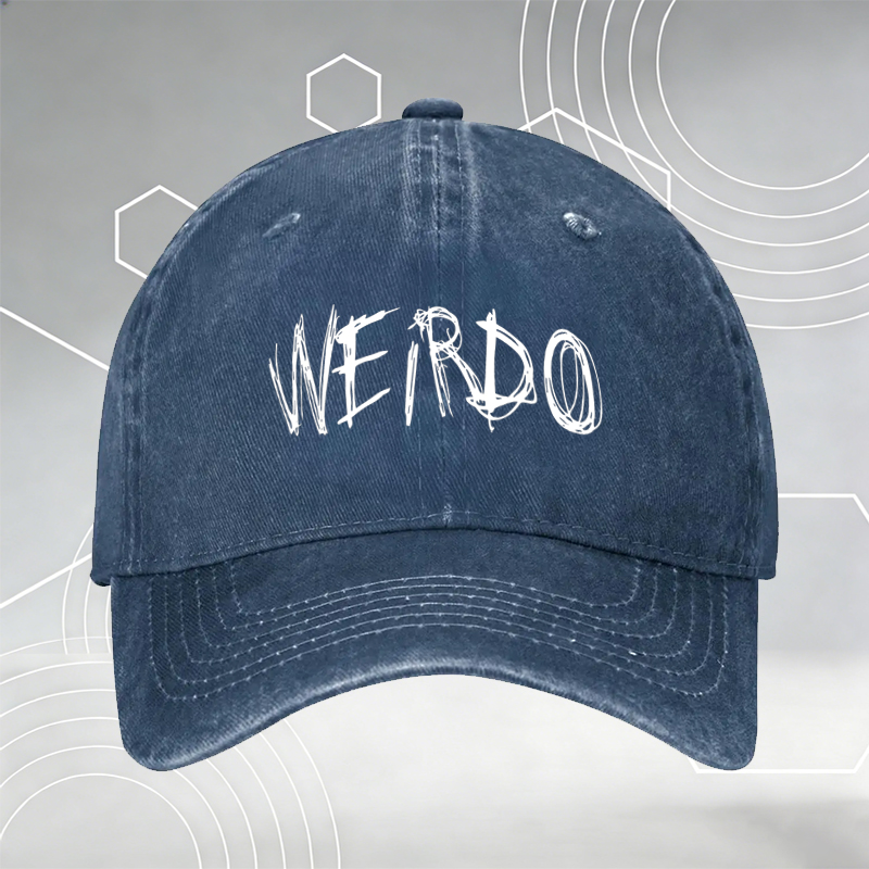 New Baseball Cap with Howling Husky Dog Print 