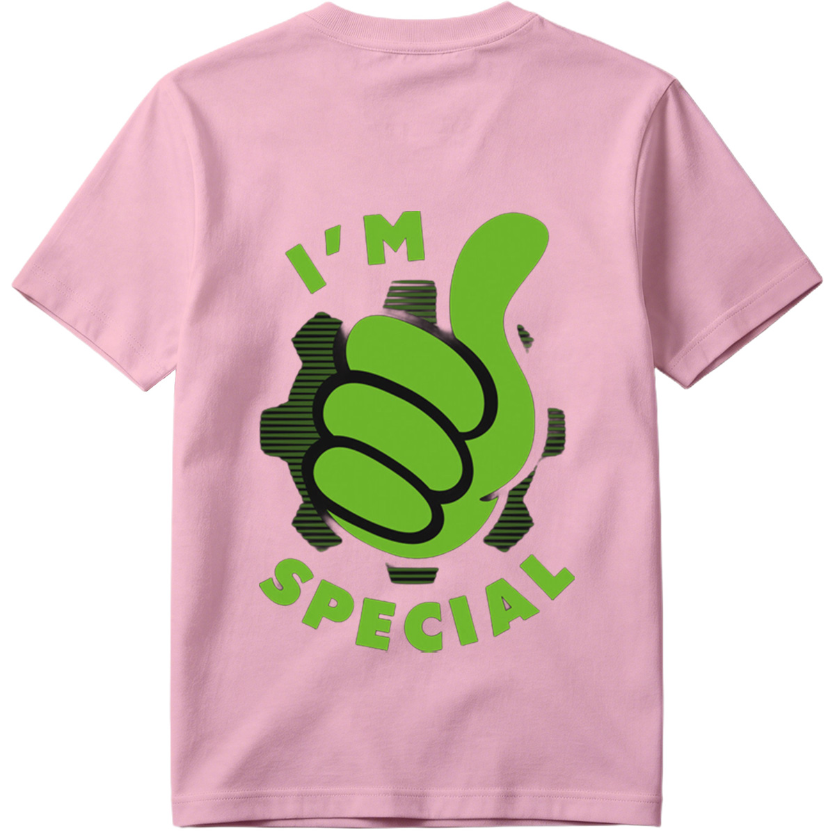 I'm Special - Green Thumbs Up Logo - Tee