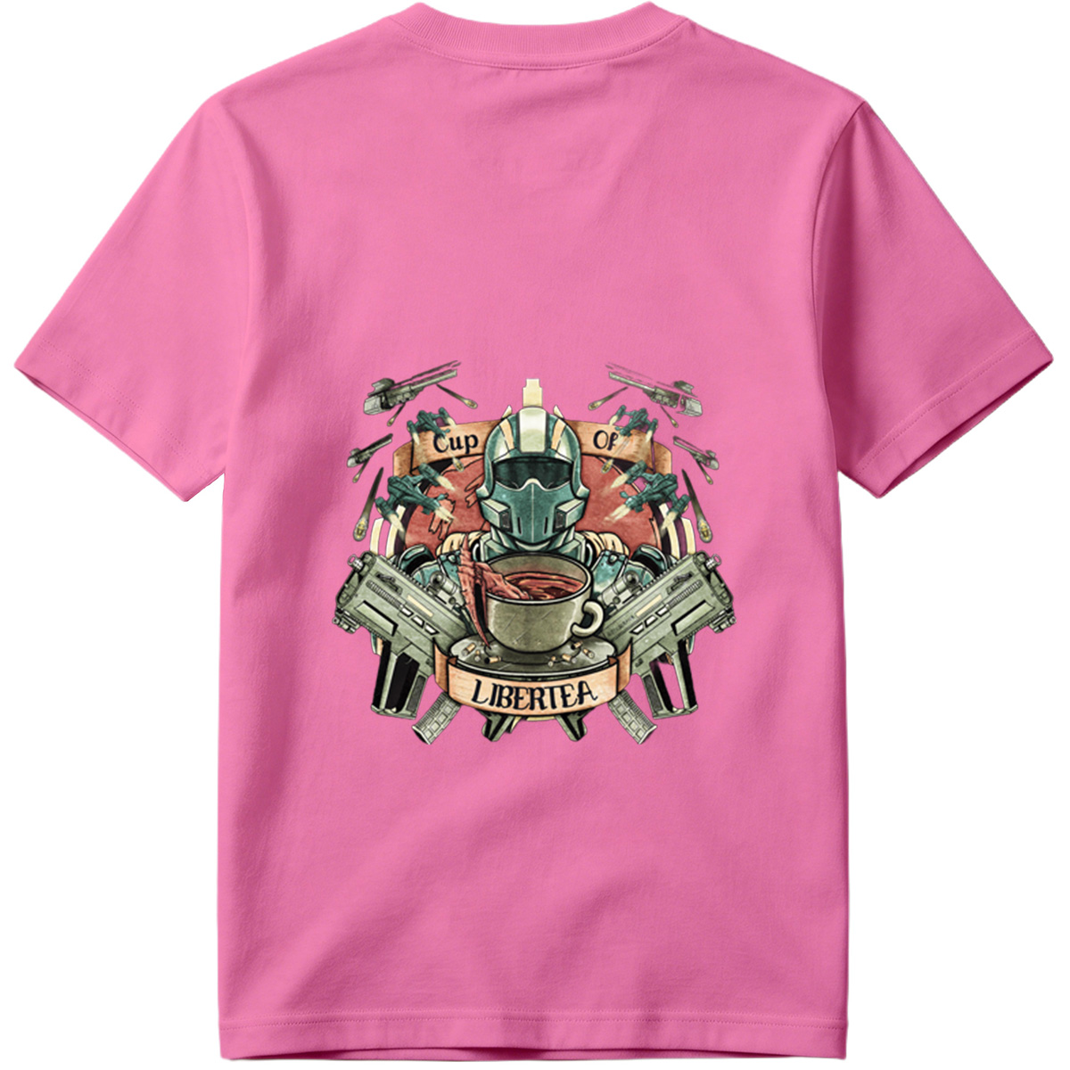 Cup of LiberteA: The Armored Tea Master - Tee