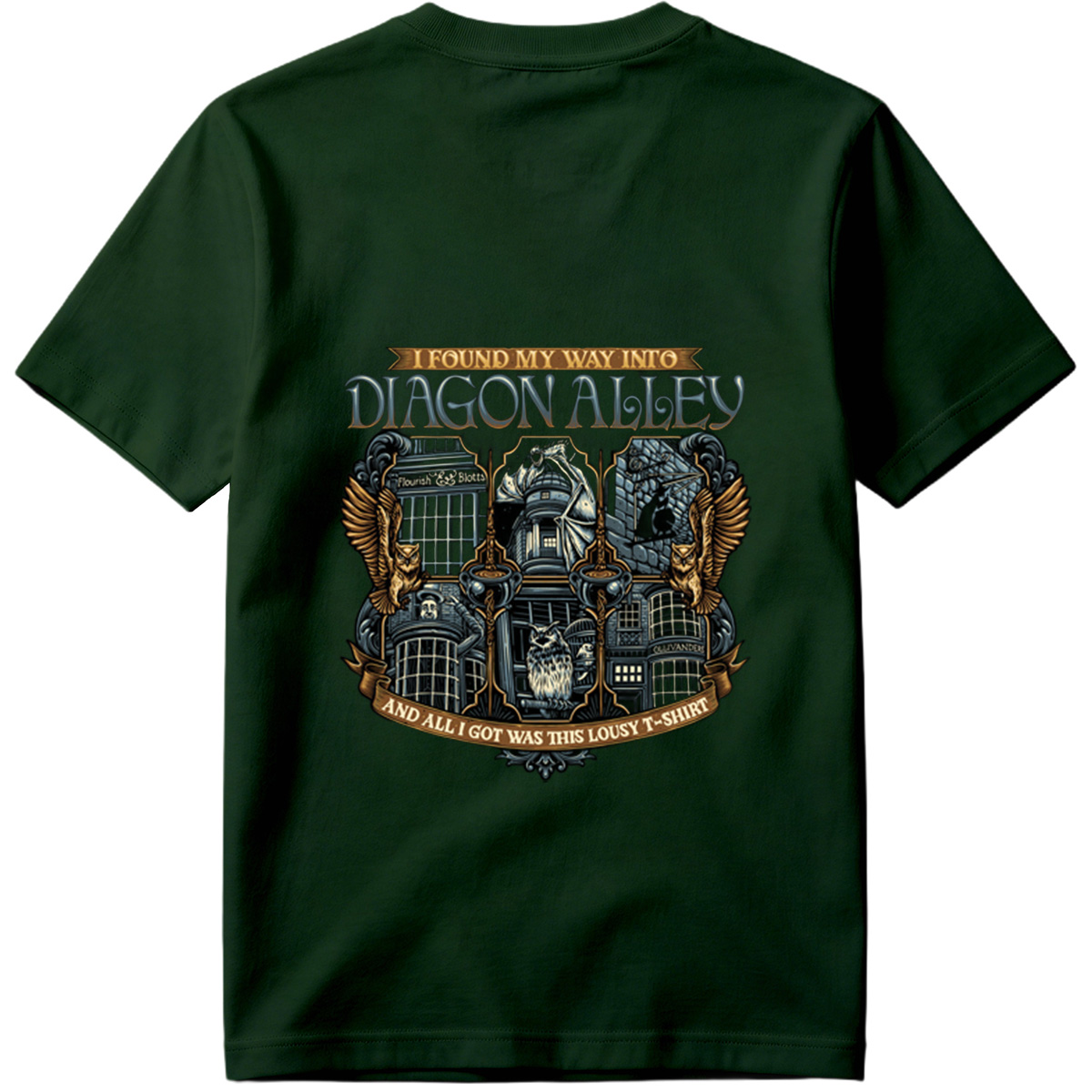 Harry Potter Diagon Alley T-Shirt Design - Tee