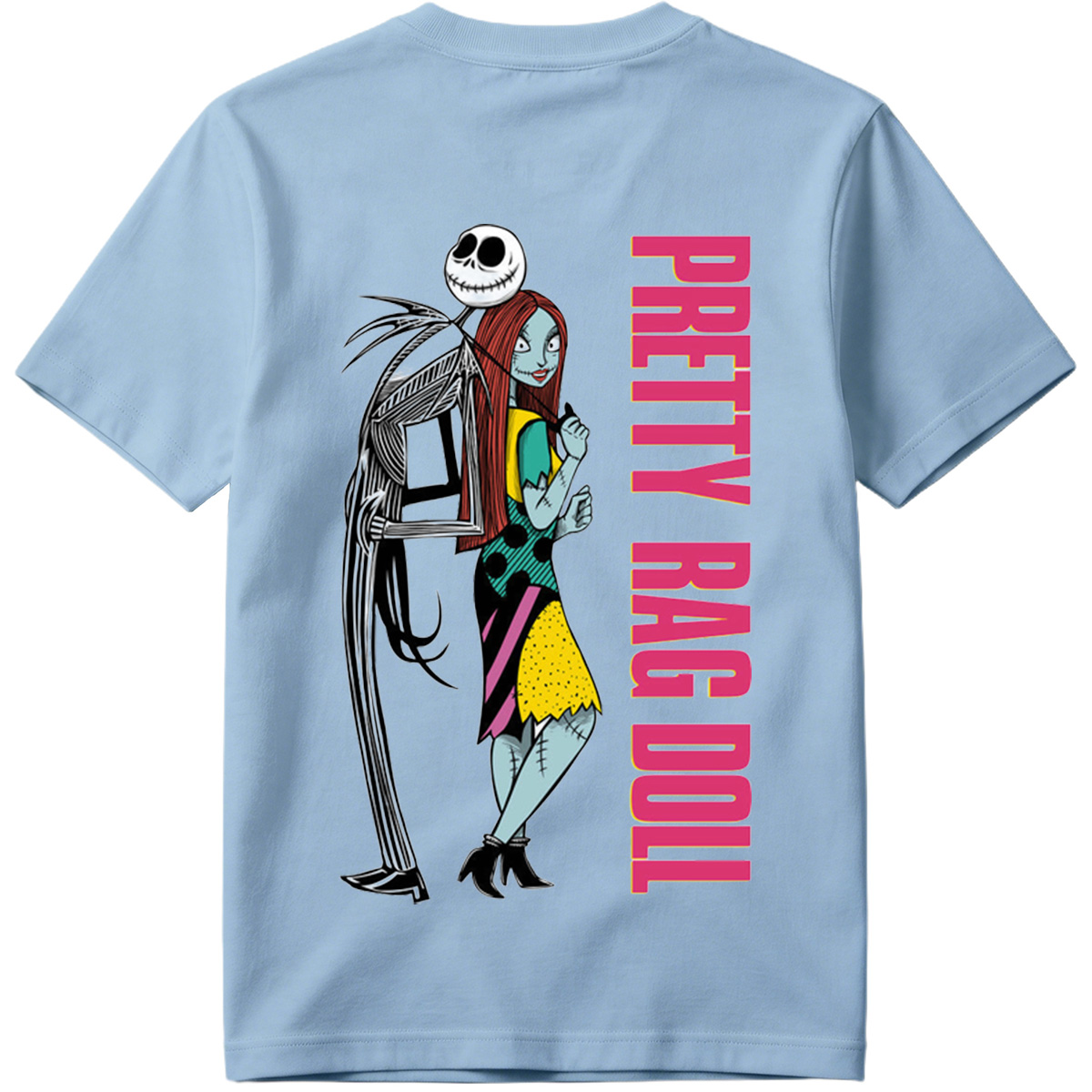 The Nightmare Before Christmas: Jack Skellington and Sally - Pretty Rag Doll - Tee
