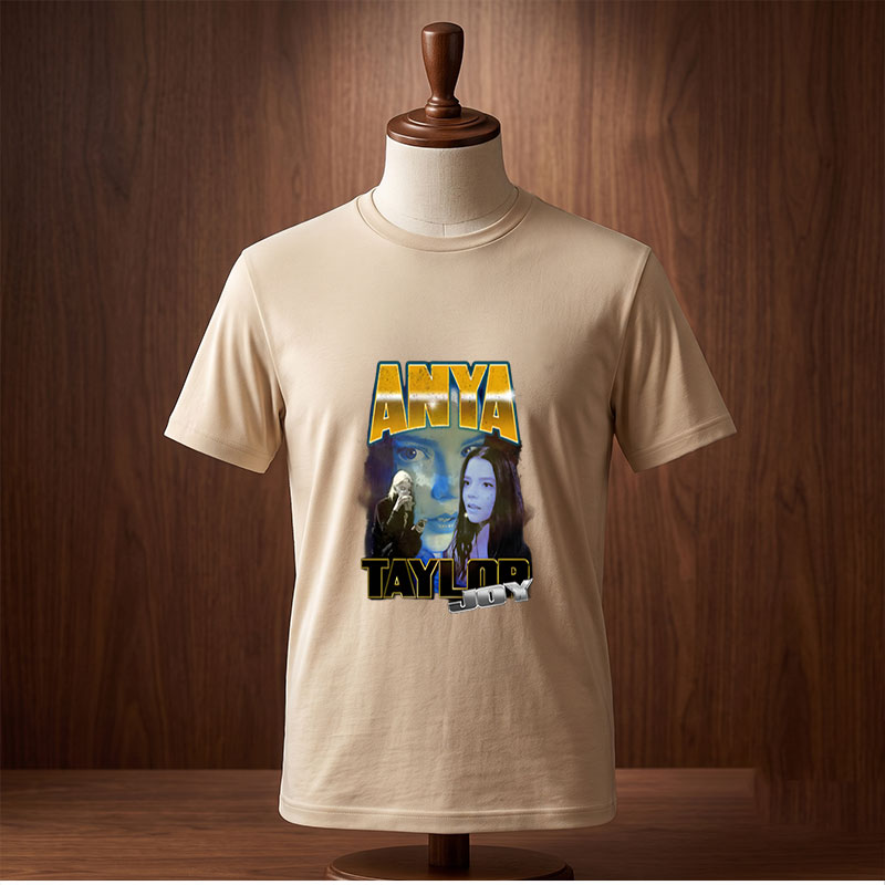 Anya Taylor-Joy: Celestial Portrait and Character Fusion - Tee