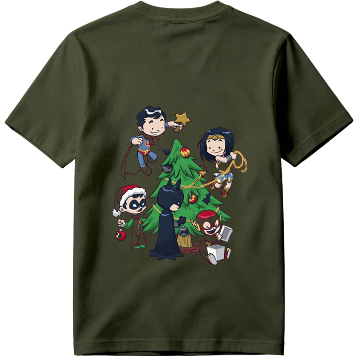 DC Super Heroes Christmas Celebration - Tee