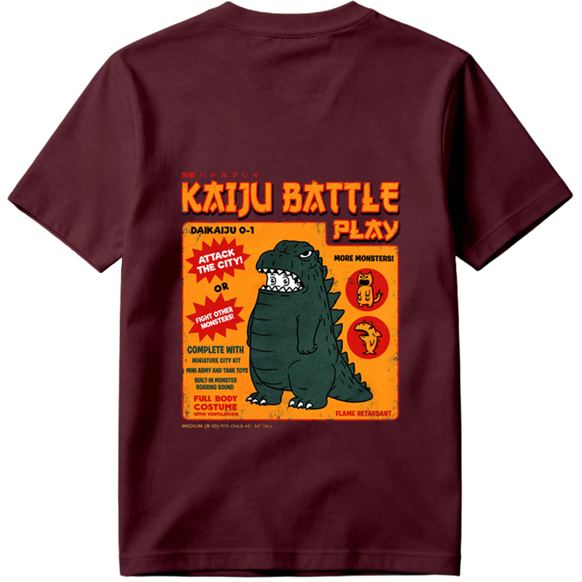 Kaiju Battle Play: Godzilla Costume Adventure - Tee