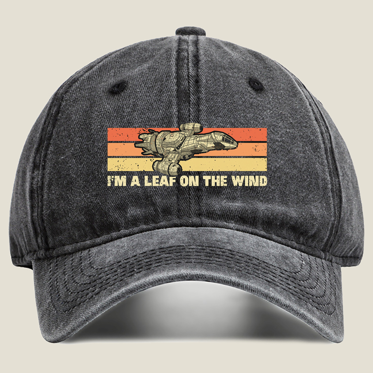 Firefly - I'm a Leaf on the Wind - Washed Denim - Baseball Cap