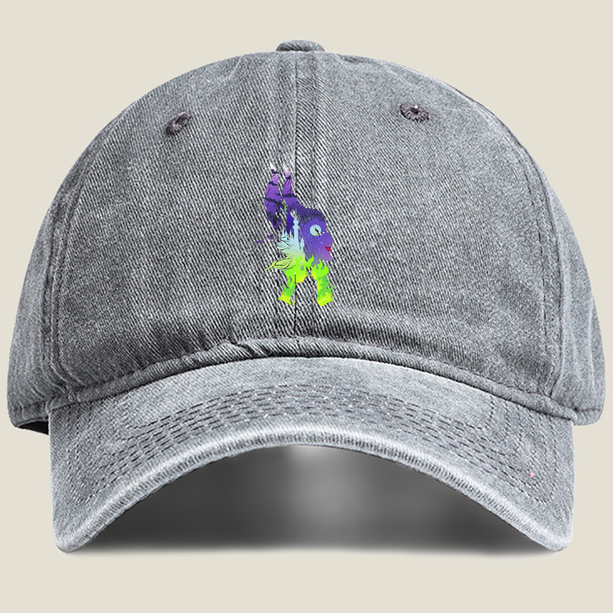 Maleficent: The Dark Fairy's Enchantment - Washed Denim - Baseball Cap