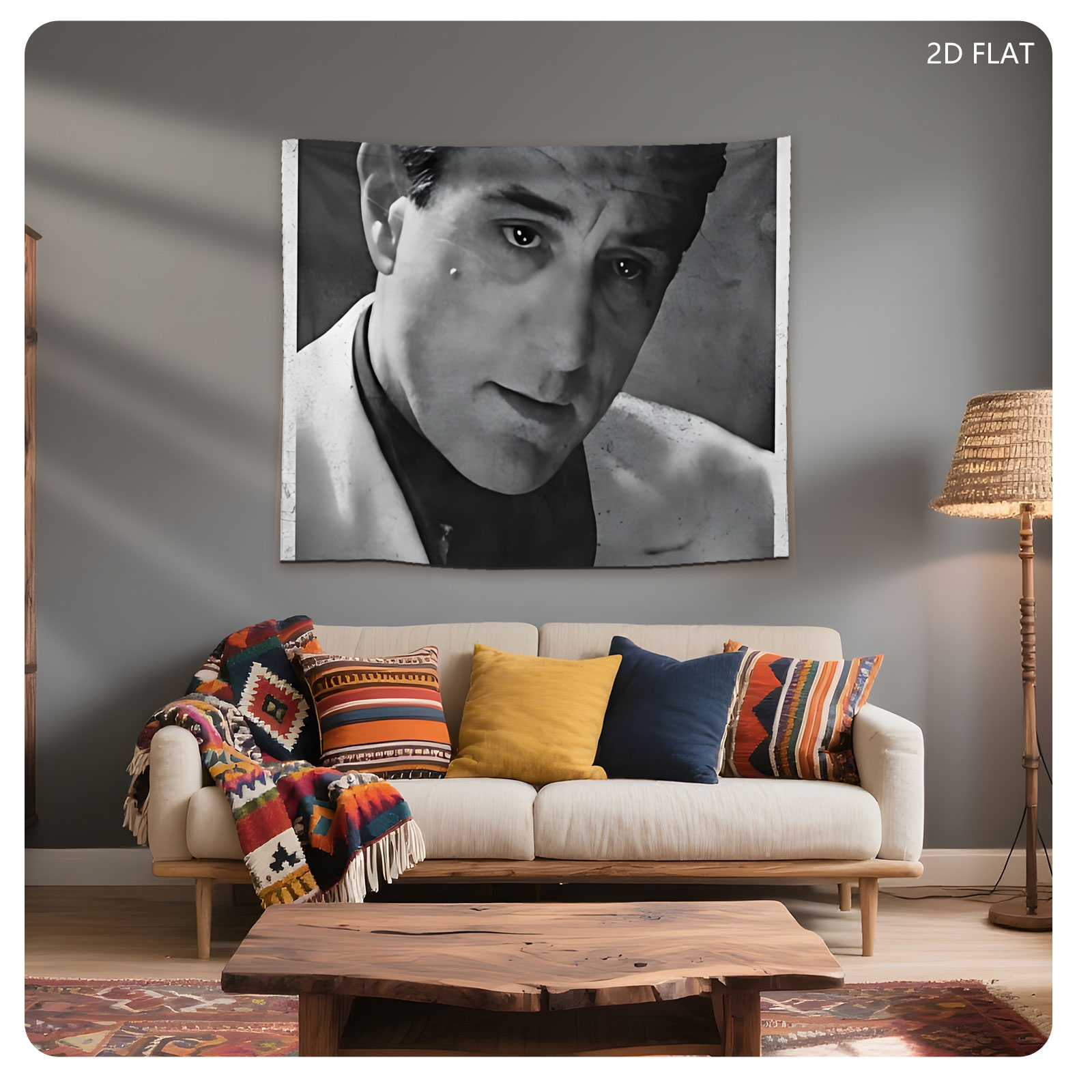 Classic Portrait of a Distinguished Man in a Suit - Tapestry