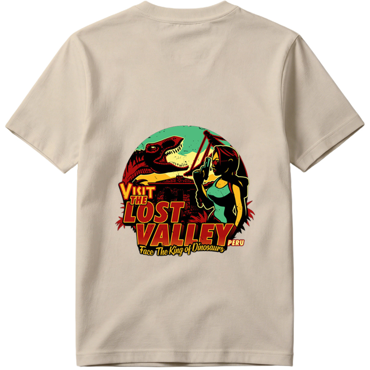 Visit the Lost Valley: Face the King of Dinosaurs - Tee