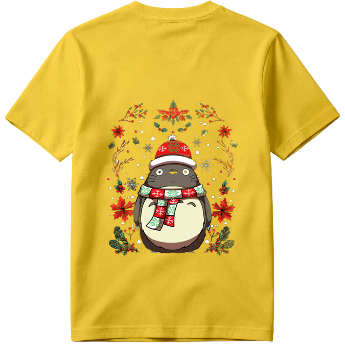 Totoro Christmas Holiday Design - Tee