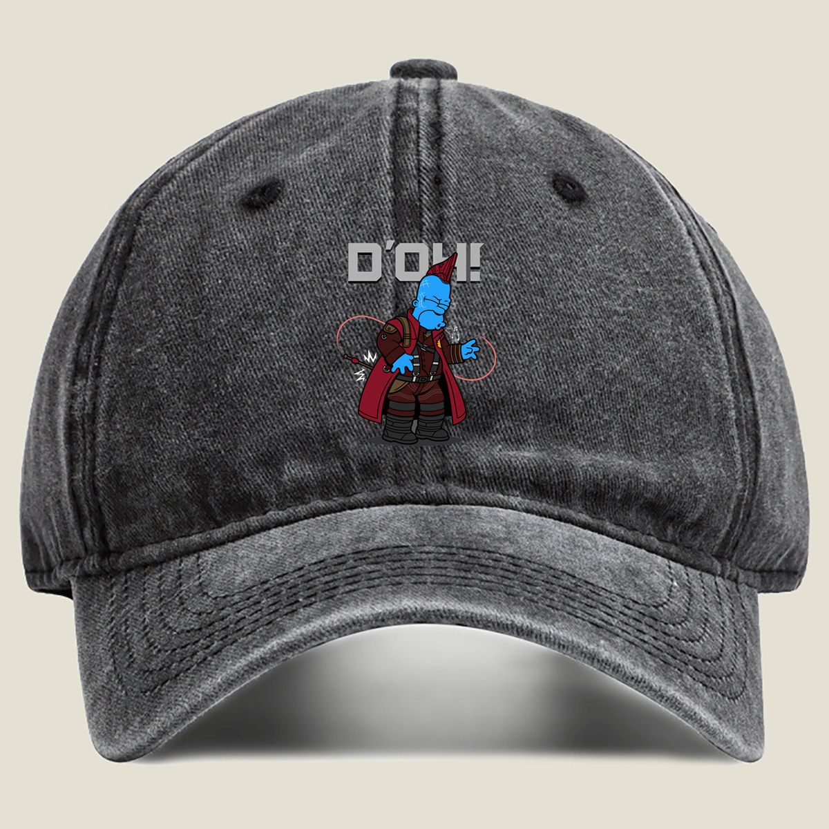 Guardians of the Galaxy - Yondu D'Oh! - Washed Denim - Baseball Cap