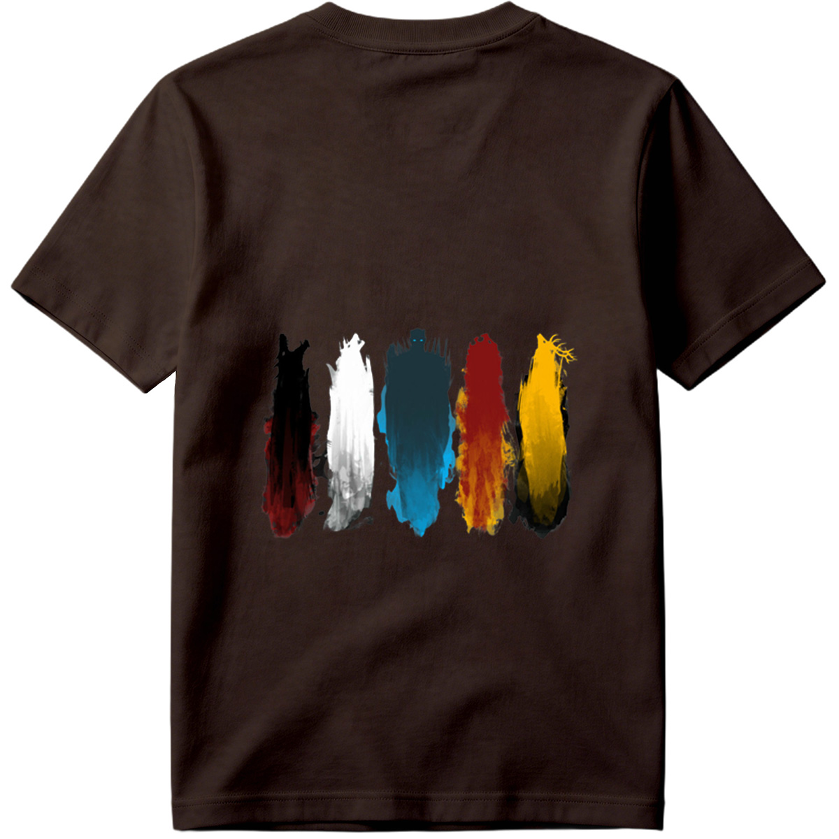 The Five Elements: Fire, Water, Earth, Air, and Spirit - Tee