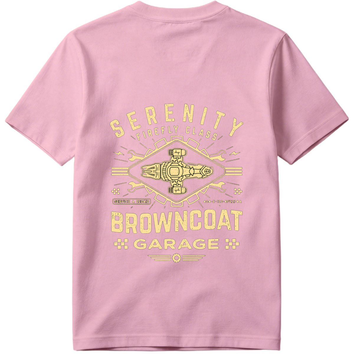Serenity Firefly Class Browncoat Garage - Tee
