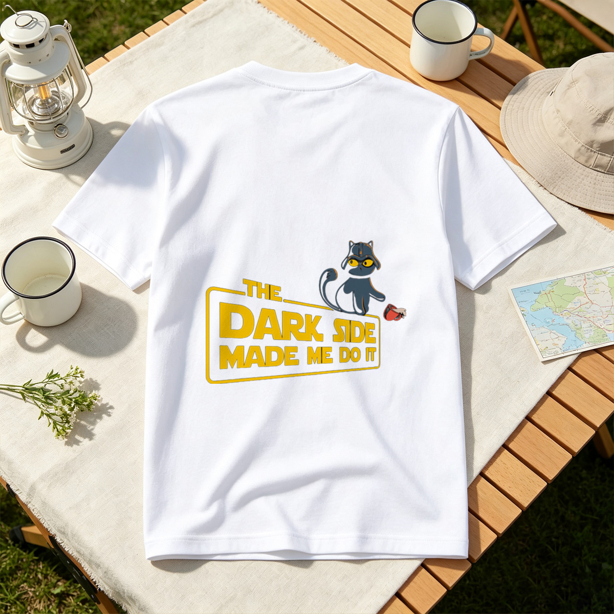 Star Wars: The Dark Side Made Me Do It – Cat Edition - Tee