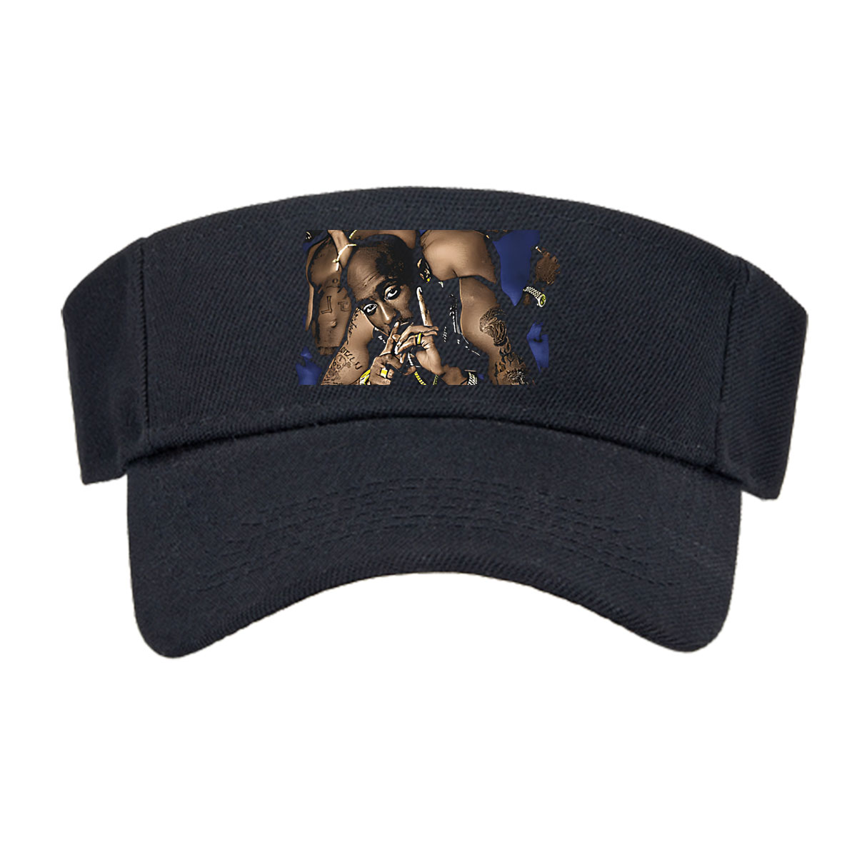 Tupac Shakur: Iconic Rapper and Cultural Legend -  Visor cap