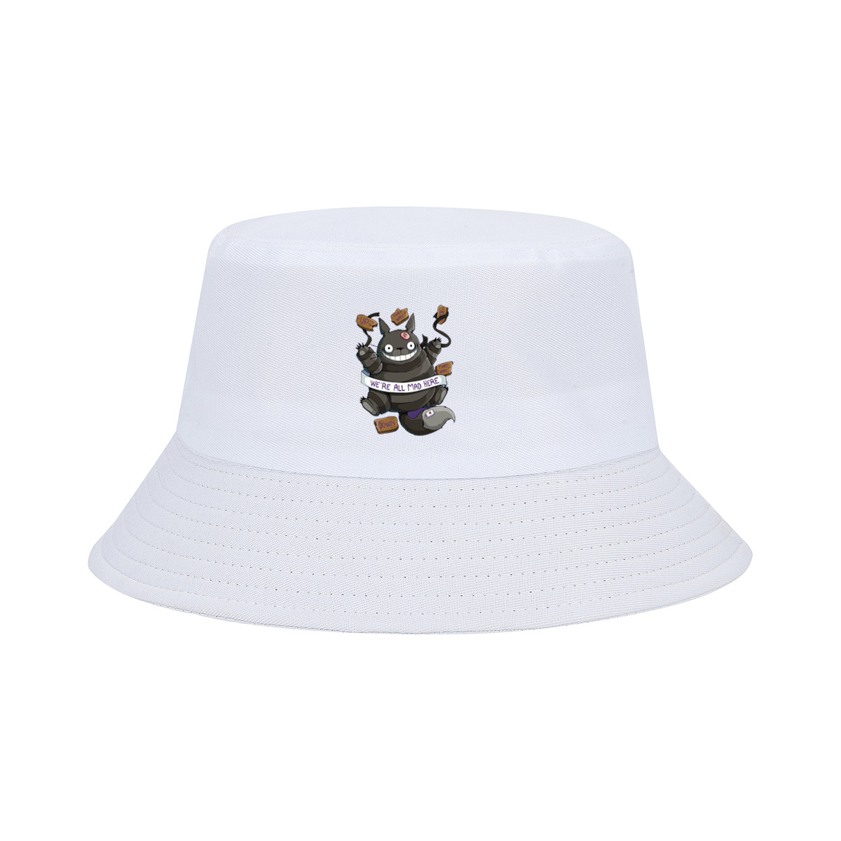 Totoro Meets Alice in Wonderland: We're All Mad Here - Fisherman's Hat