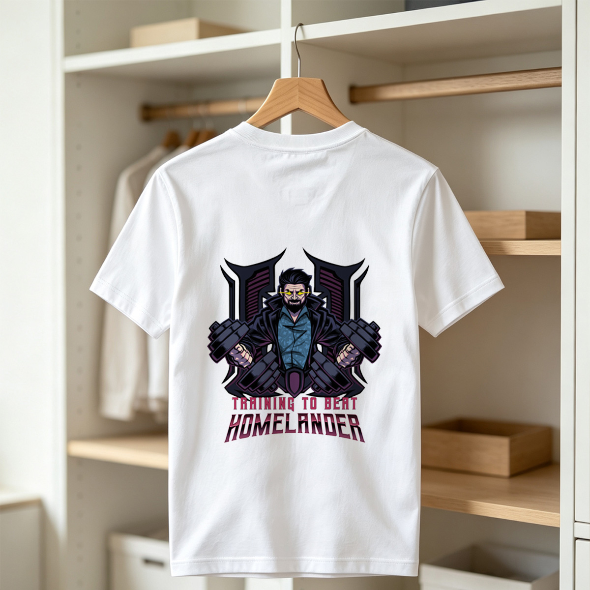 Training to Beat Homelander - The Boys - Tee