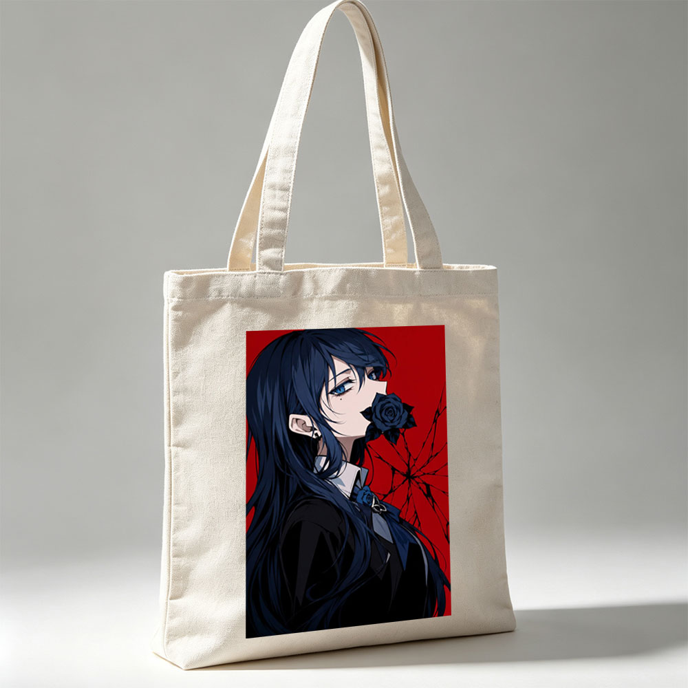 No celebrity or band is present in the image. - Canvas tote bags