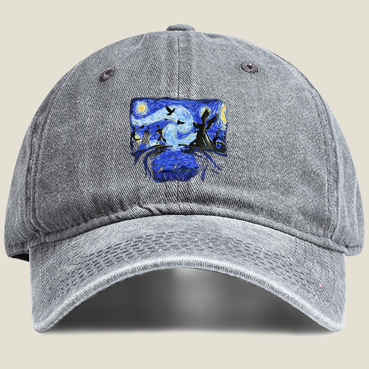 Harry Potter and the Dementor's Night - Washed Denim - Baseball Cap