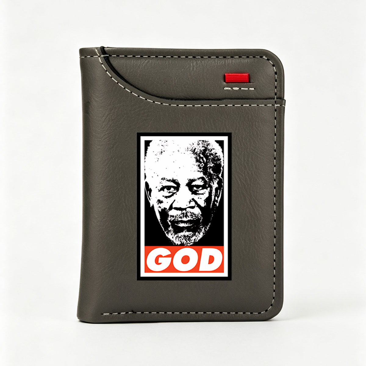 Nelson Mandela GOD Poster - Vertical Style Wallet