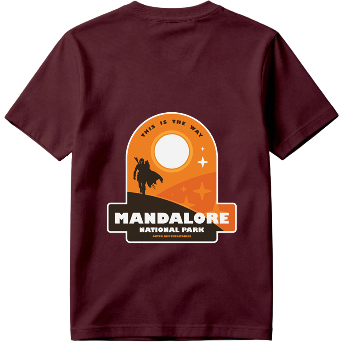 Mandalore National Park: The Mandalorian Walks the Way - Tee