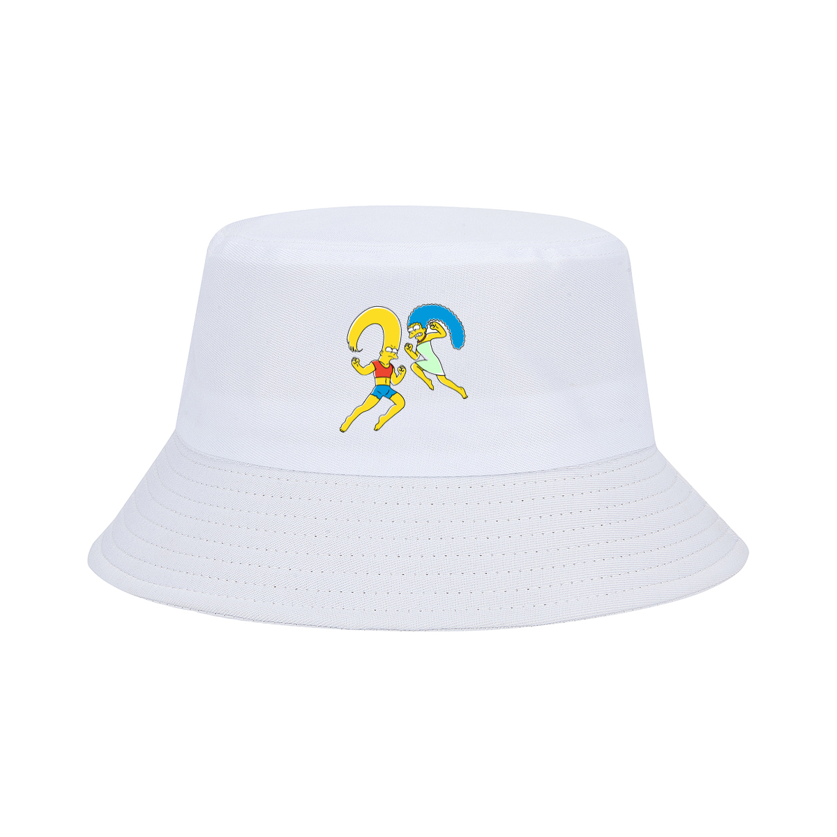 The Simpsons: Marge and Homer Running - Fisherman's Hat