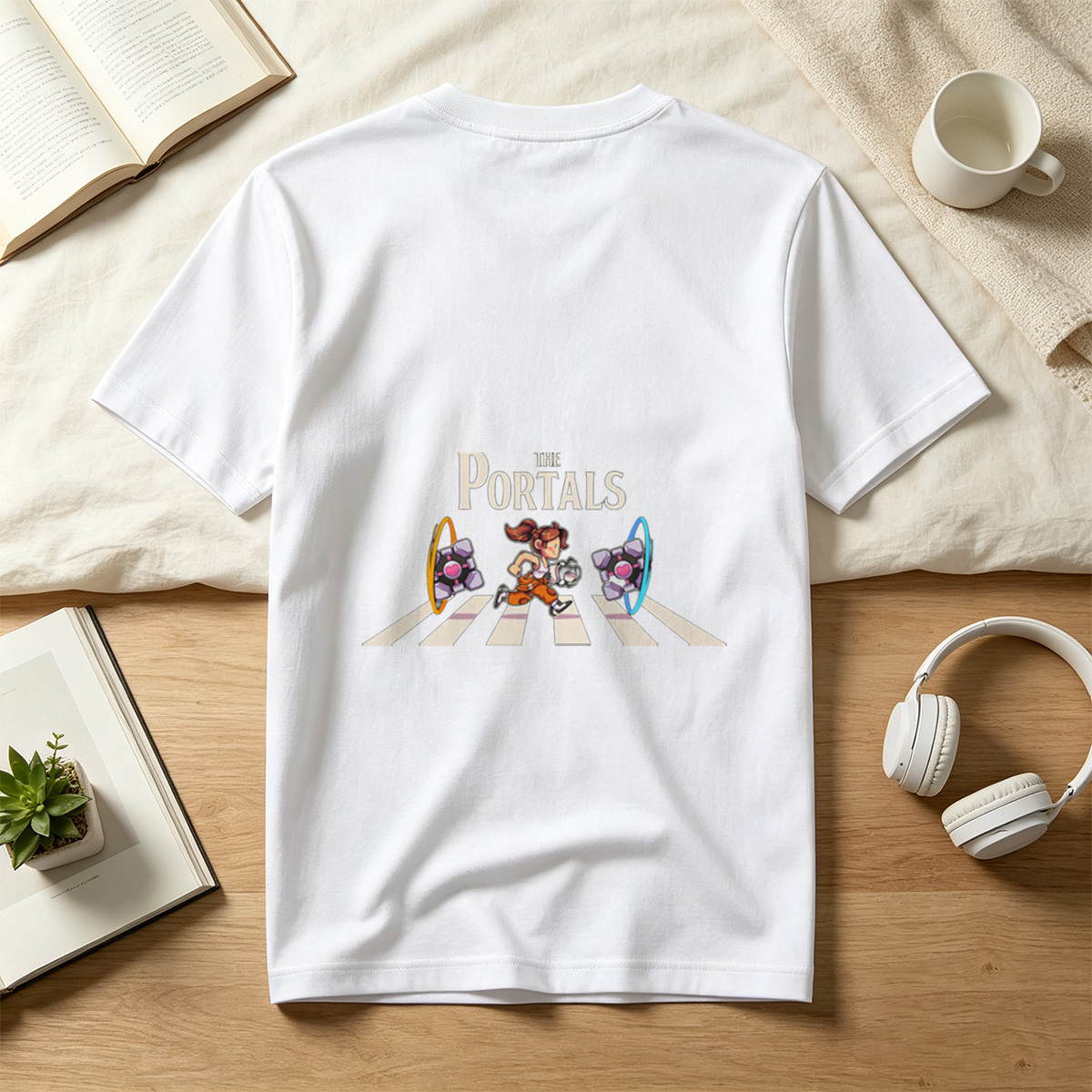 The Portals: A Character Crossing Through Dimensional Gates - Tee