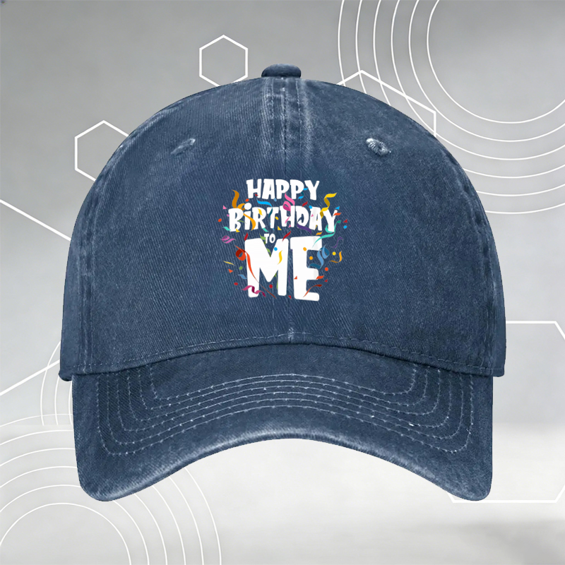 New Baseball Cap with Racing Quote Print 