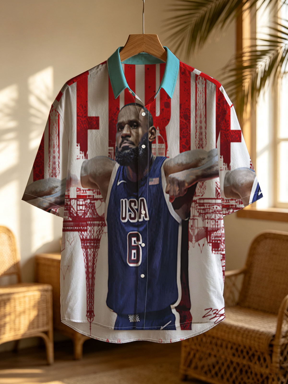 LeBron James USA Basketball 2024 Paris Olympics -  Shirt