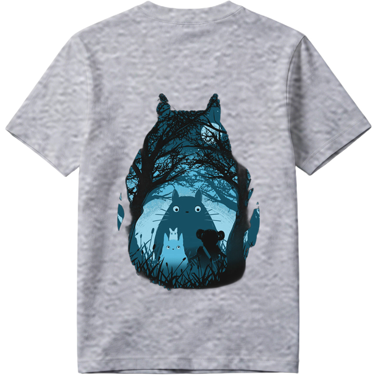 Totoro and Friends in the Moonlit Forest - Tee