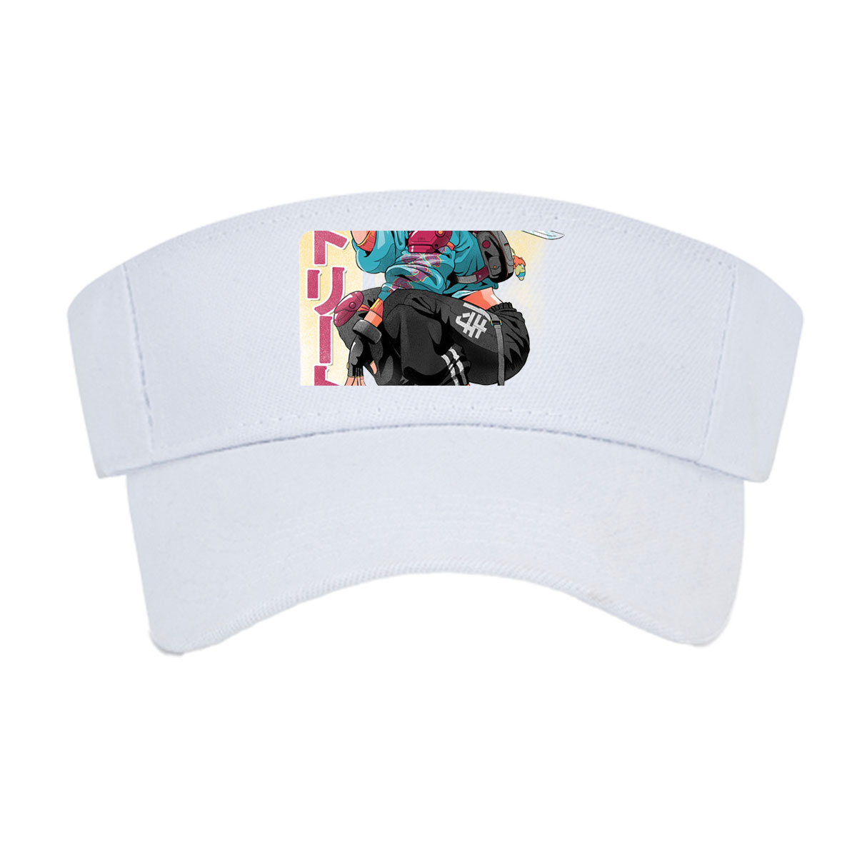 Street Fighter Character in Urban Combat Gear with Katana and Mask -  Visor cap