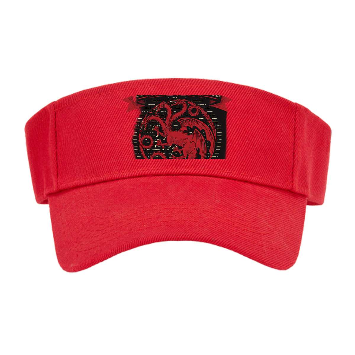 House Targaryen - Fire and Blood, Three-Headed Dragon Symbol -  Visor cap