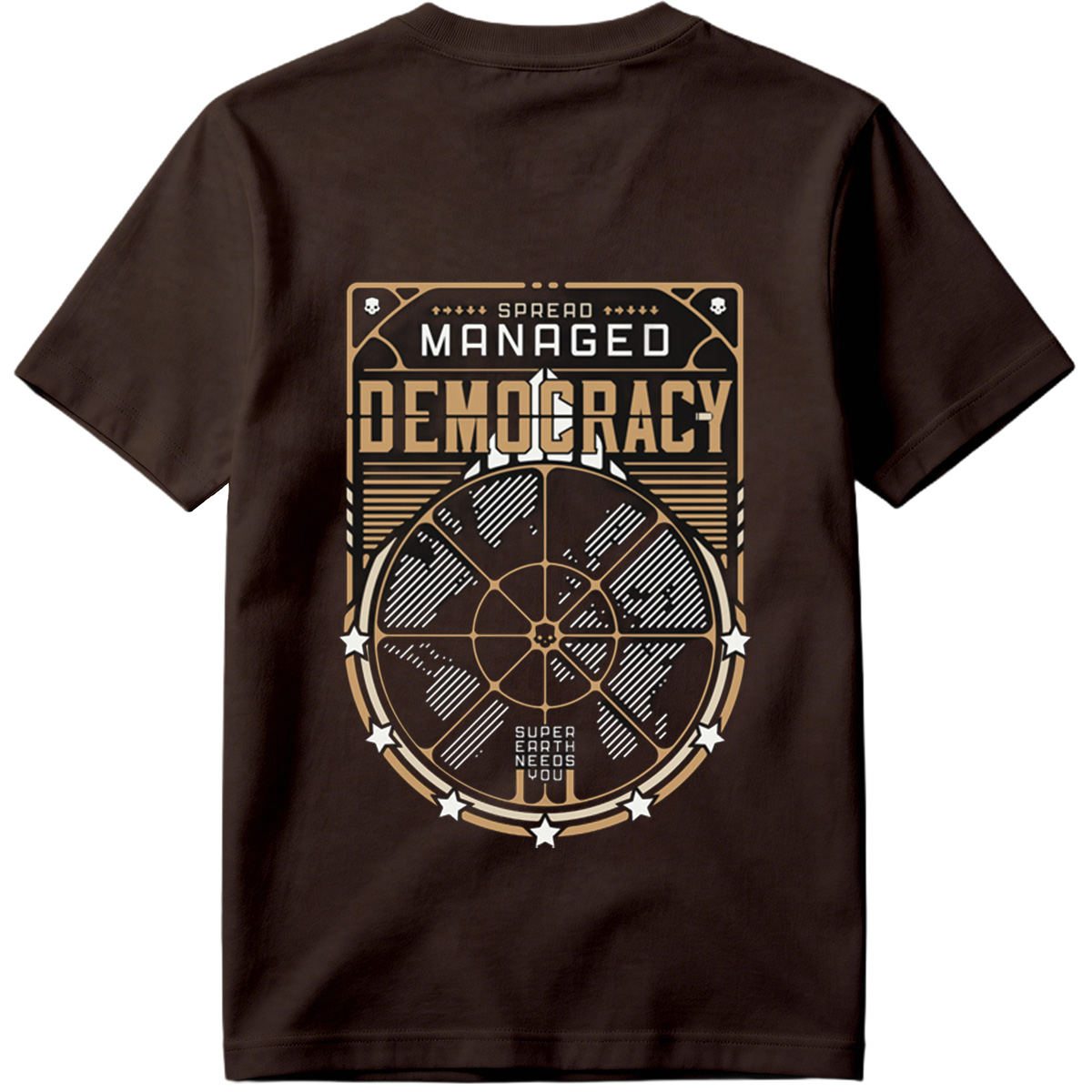 Managed Democracy: Super Earth Needs You - Tee