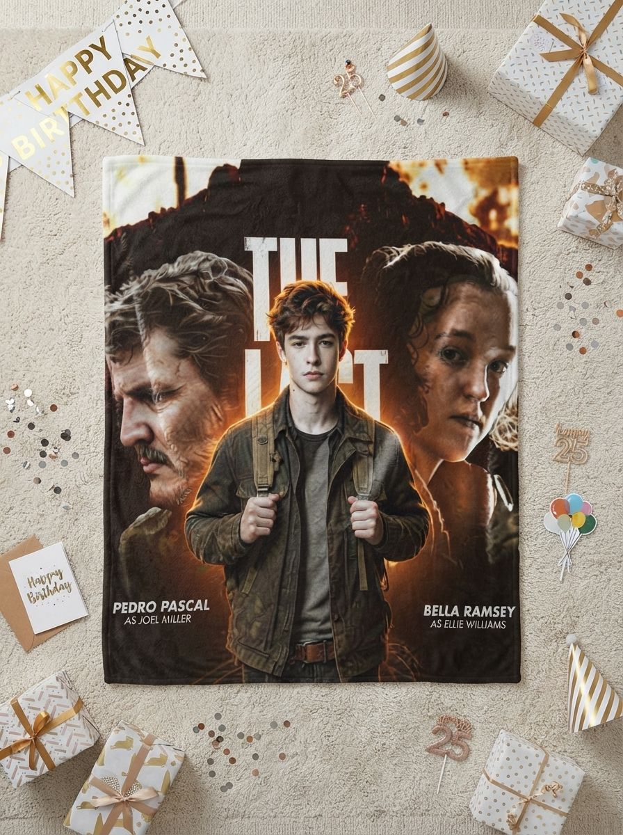 Custom Photo Face Blanket Personalized Flannel Throw Ultra Soft Velvet Fleece Cover Ideal Personalized Gift For Sofa