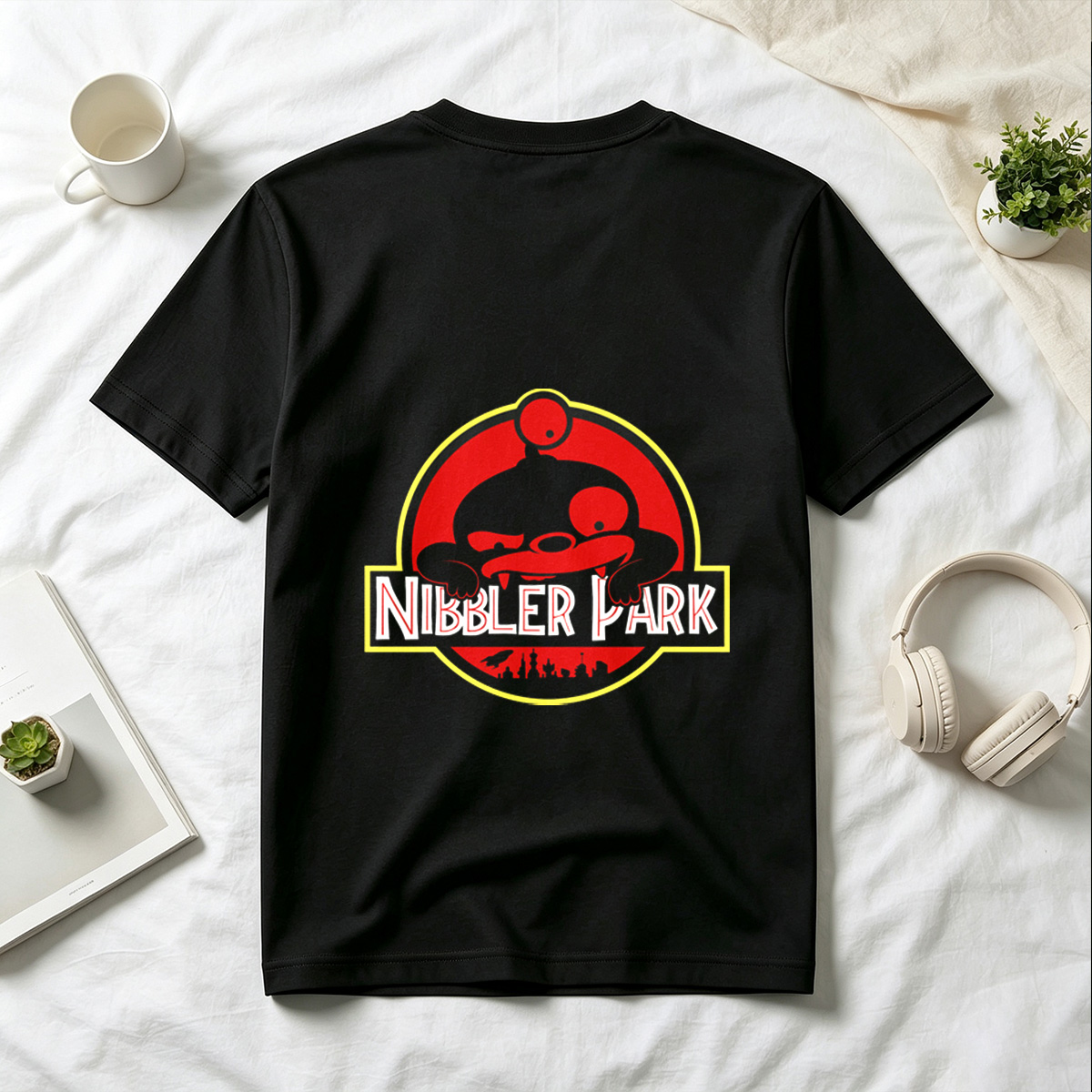 Nibbler Park: A Tribute to the Iconic Alien from *The Simpsons* - Tee