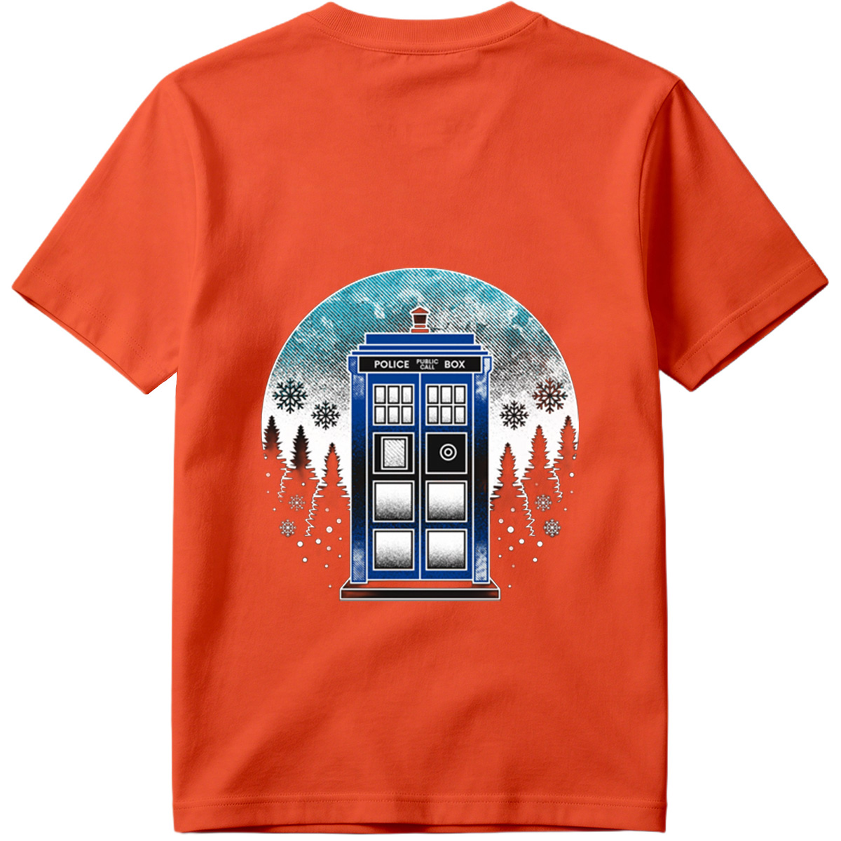 TARDIS in Winter Wonderland - Tee
