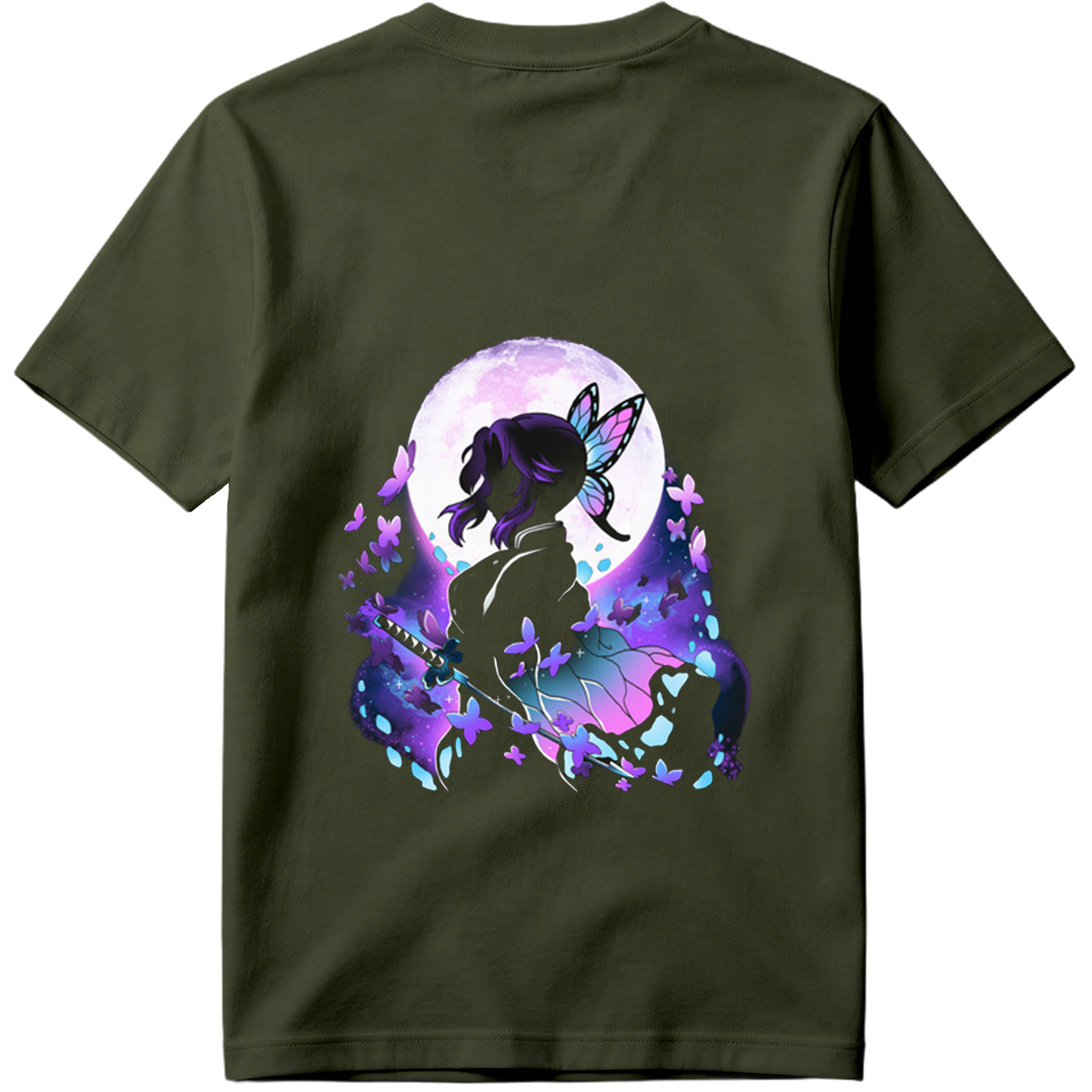 Shinobi Butterfly: Shinobu Kocho under the Moon - Tee